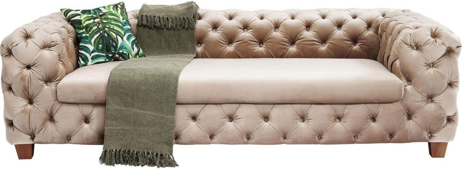 Sofa Desire 3- Sitzer Velvet- Ecru Bild 1