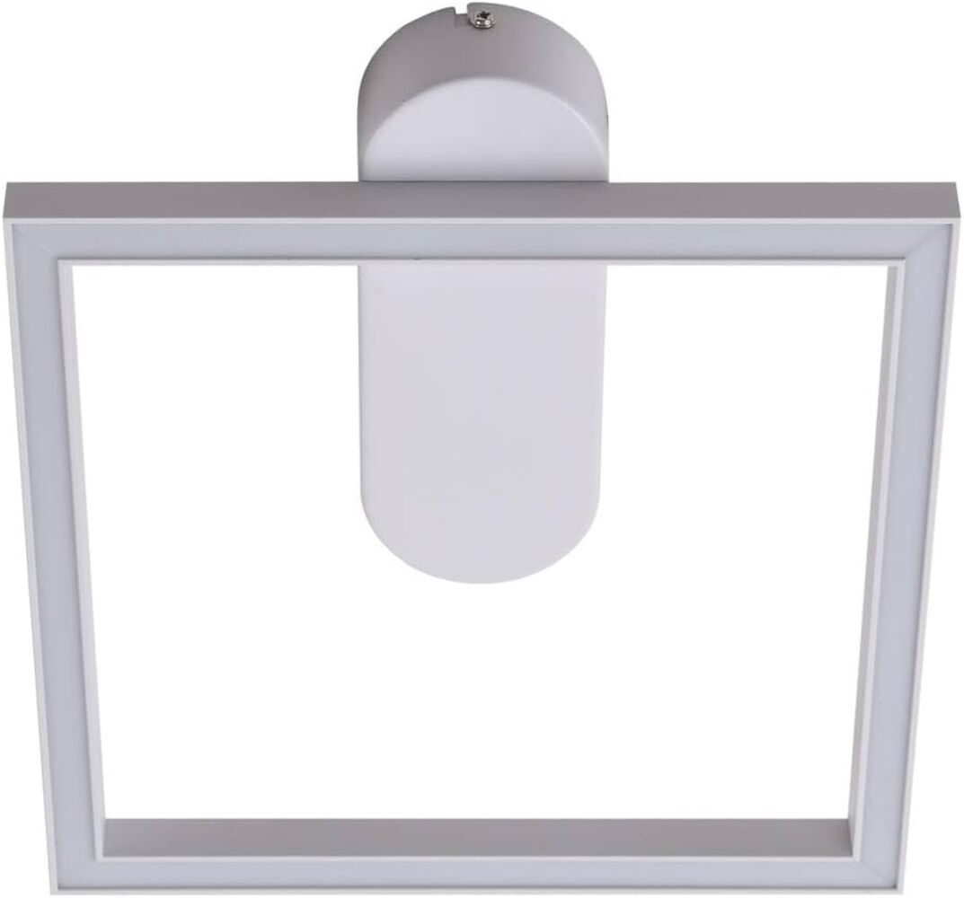 Lindby Deckenleuchten Yulla, LED, Metall, Weiß warmweiß IP20, LED 15 W gesamt, warmweiß Bild 1