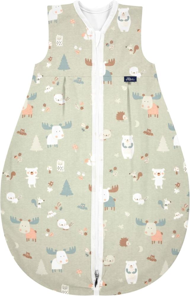 Alvi Mäxchen Schlafsack light Regular Cotton Baby Forest 100 cm Bild 1