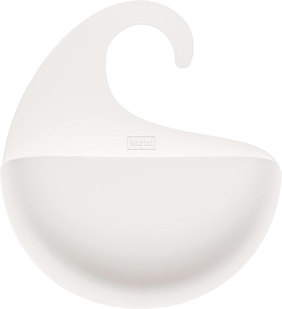 Koziol Utensilo Surf XL, Aufbewahrungskorb, Hängefach, Organic Recycled, Recycled White, 1441125 Bild 1