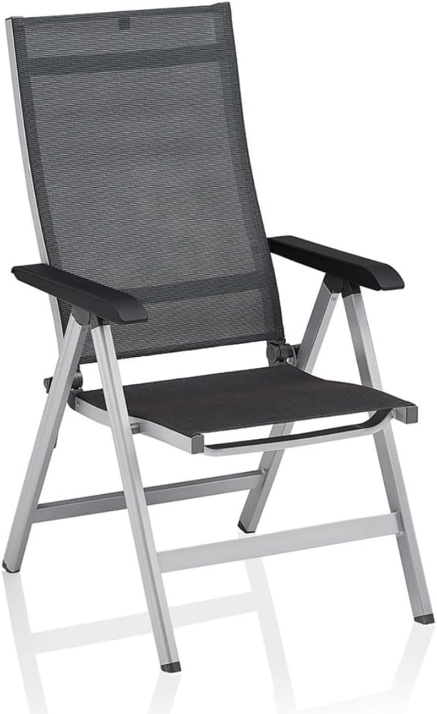 KETTLER BASIC PREMIUM Klappsessel Multipositionssessel silber Bild 1