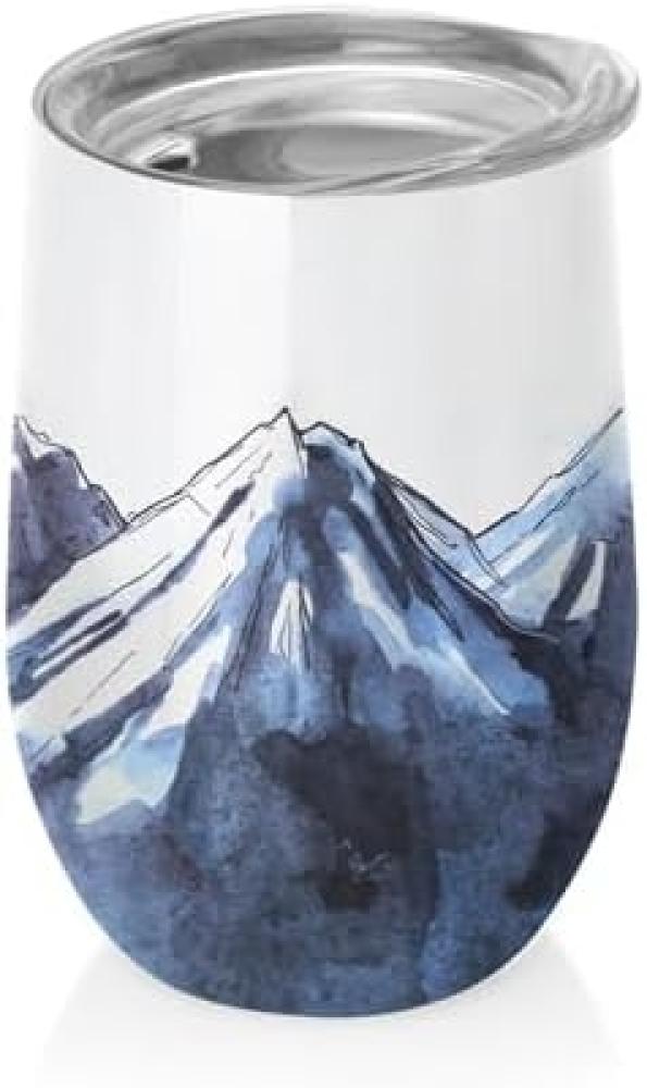 bioloco Office Edelstahlbecher, 420ml, Mountains Bild 1