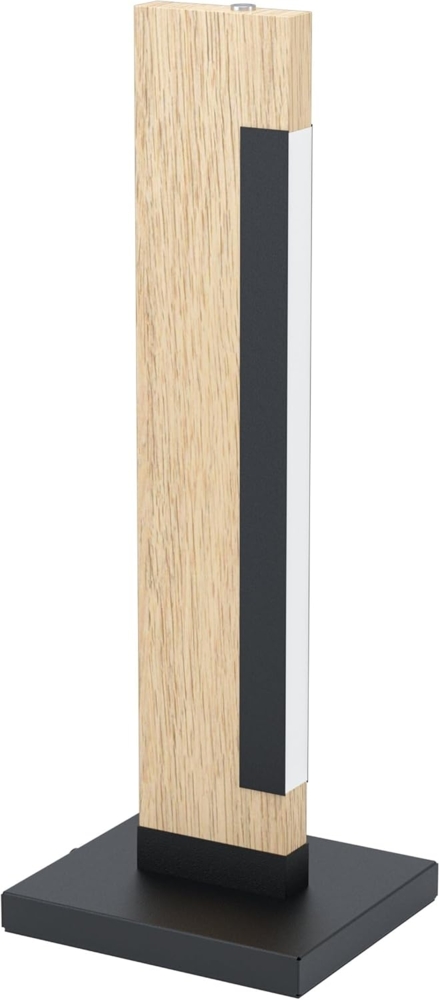 Eglo 99295 LED Tischleuchte CAMACHO schwarz, braun H:40,5cm mit Touchdimmer dimmbar 3000K Bild 1