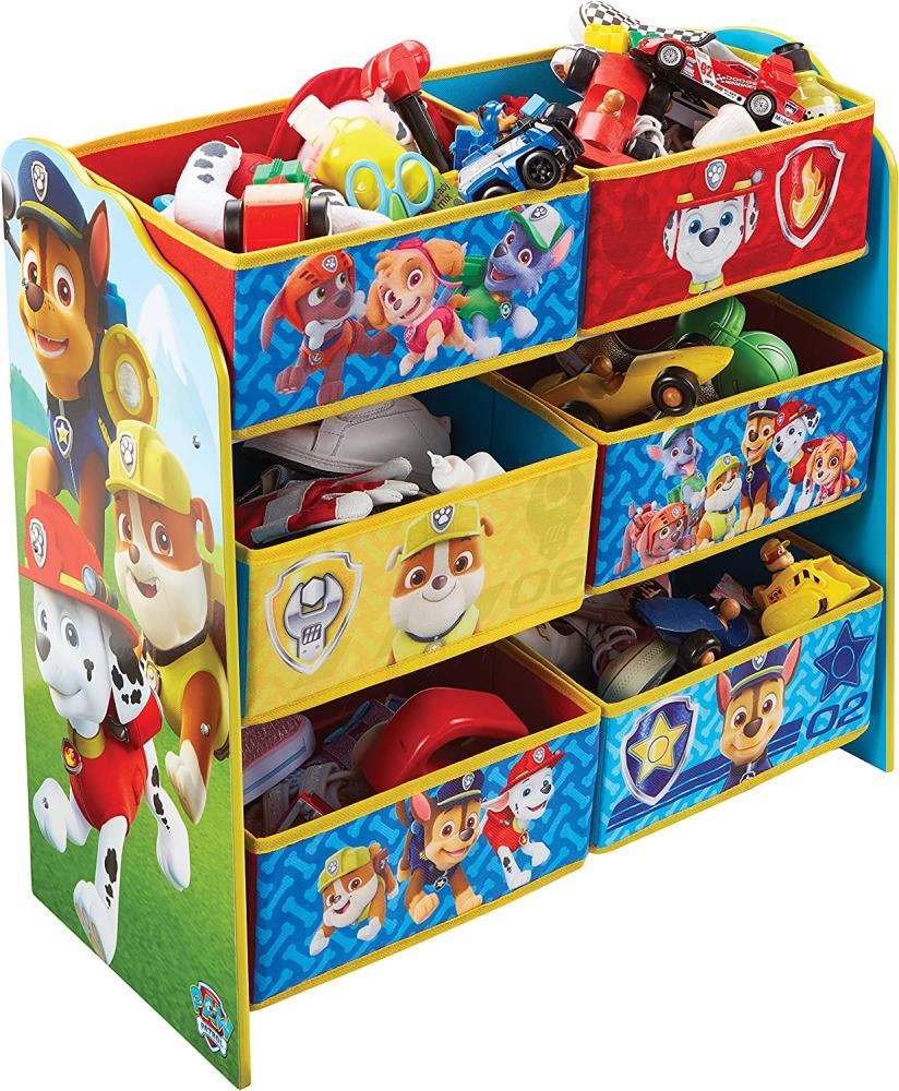 Paw Patrol Regal zur Spielzeugaufbewahrung Bild 1