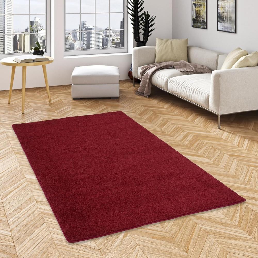 Snapstyle Veloursteppich Hochflor Velours Teppich Mona, Rechteckig, Höhe: 16 mm Bild 1