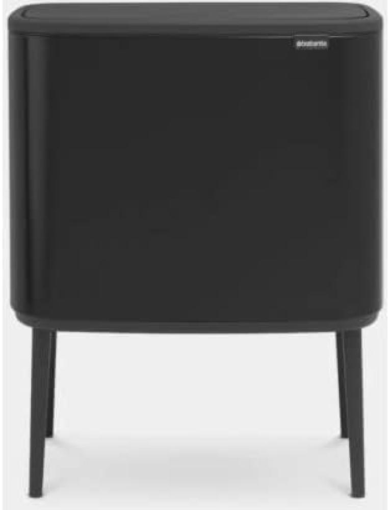 Brabantia Mülleimer Bo Touch Bin schwarz matt, 11 + 23 L Papierkörbe & Mülleimer Bild 1