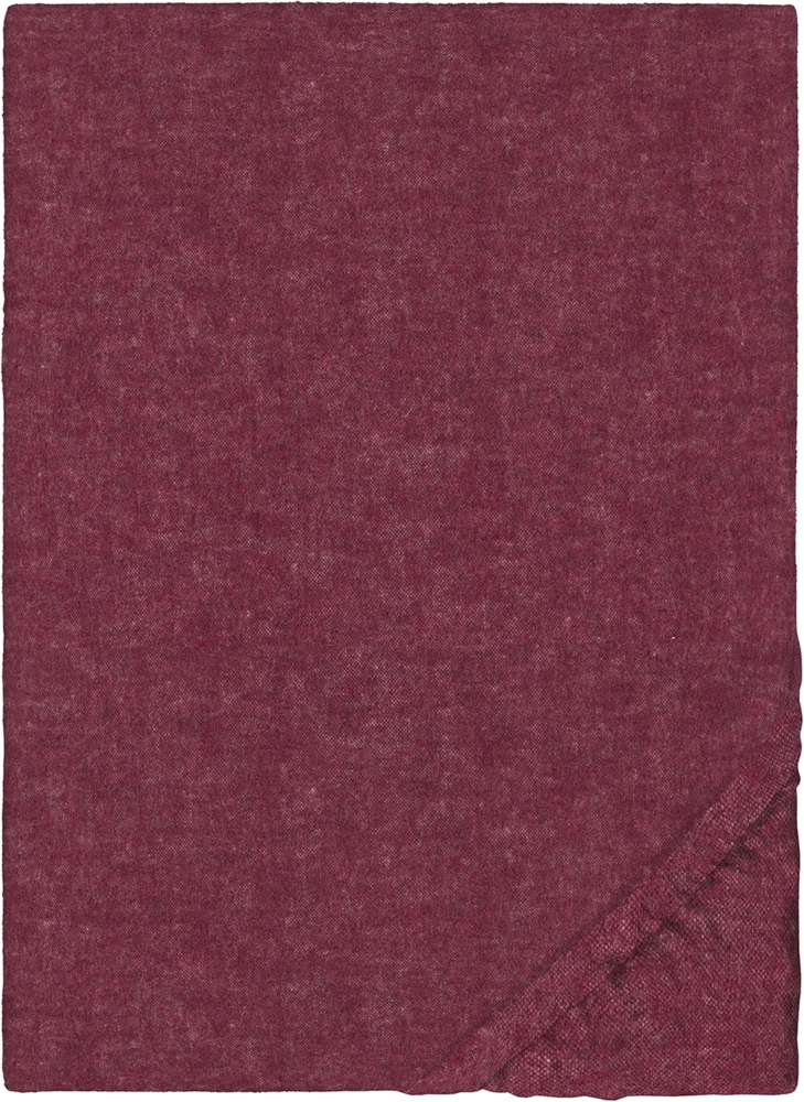 biberna Spannbetttuch , burgunder, 1x 180x200 cm - 200x200 cm Bild 1