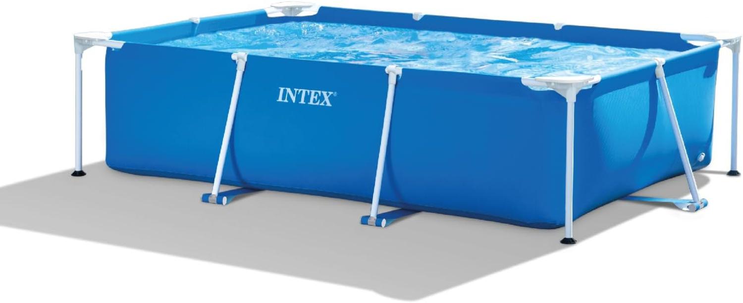 Intex 'Rectangular Frame 260 × 160 × 65 cm' Pool, blau Bild 1