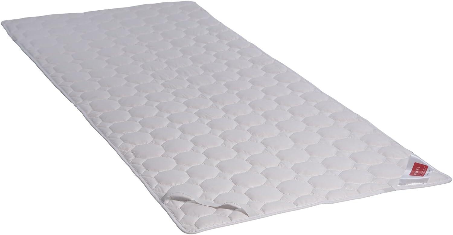 PureNature Unterbett Baumwolle 95°C waschbar für Allergiker Unterbett Pure Cotton, 100x200cm Bild 1