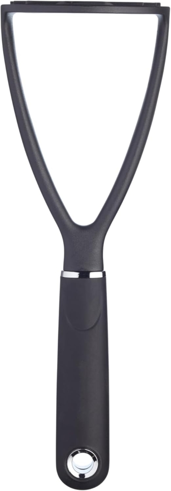 MasterClass MCSGNWNM Kartoffelstampfer mit weichem Griff, antihaftbeschichtetes Nylon, Schwarz Bild 1