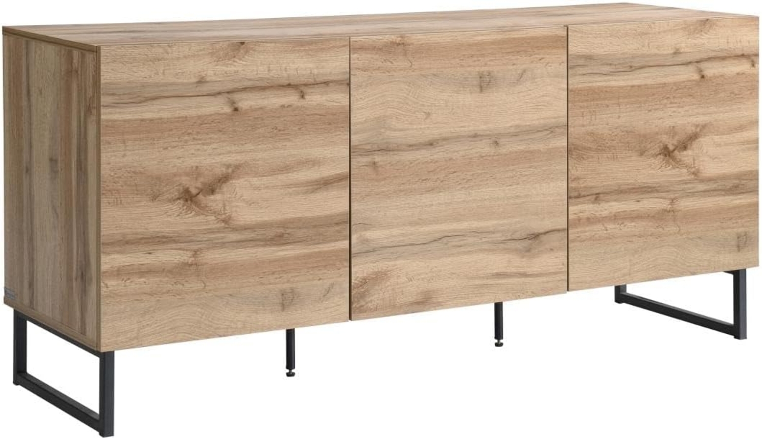 Vente-unique - Sideboard mit 3 Türen - Holzfarben - CEVANIA Bild 1