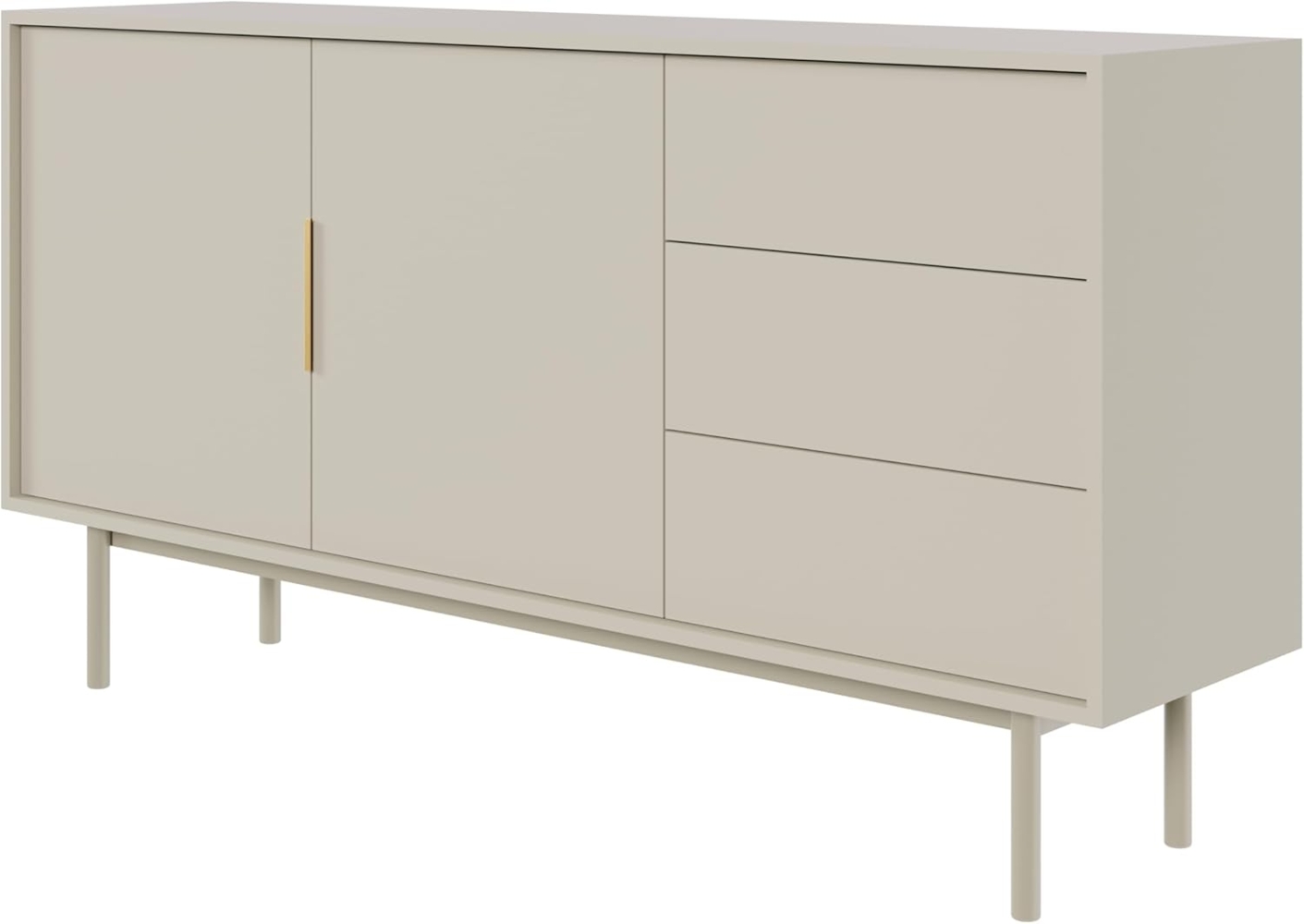 Selsey Sideboard VIVIARO, 2-türig mit 3 Schubladen, 154 cm Bild 1