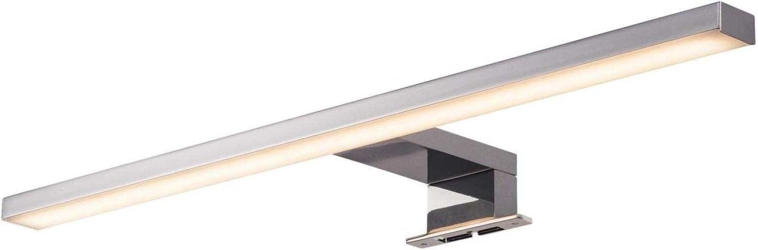 SLV No. 1000780 DORISA LED Spiegelleuchte lang chrom 4000K IP44 Bild 1