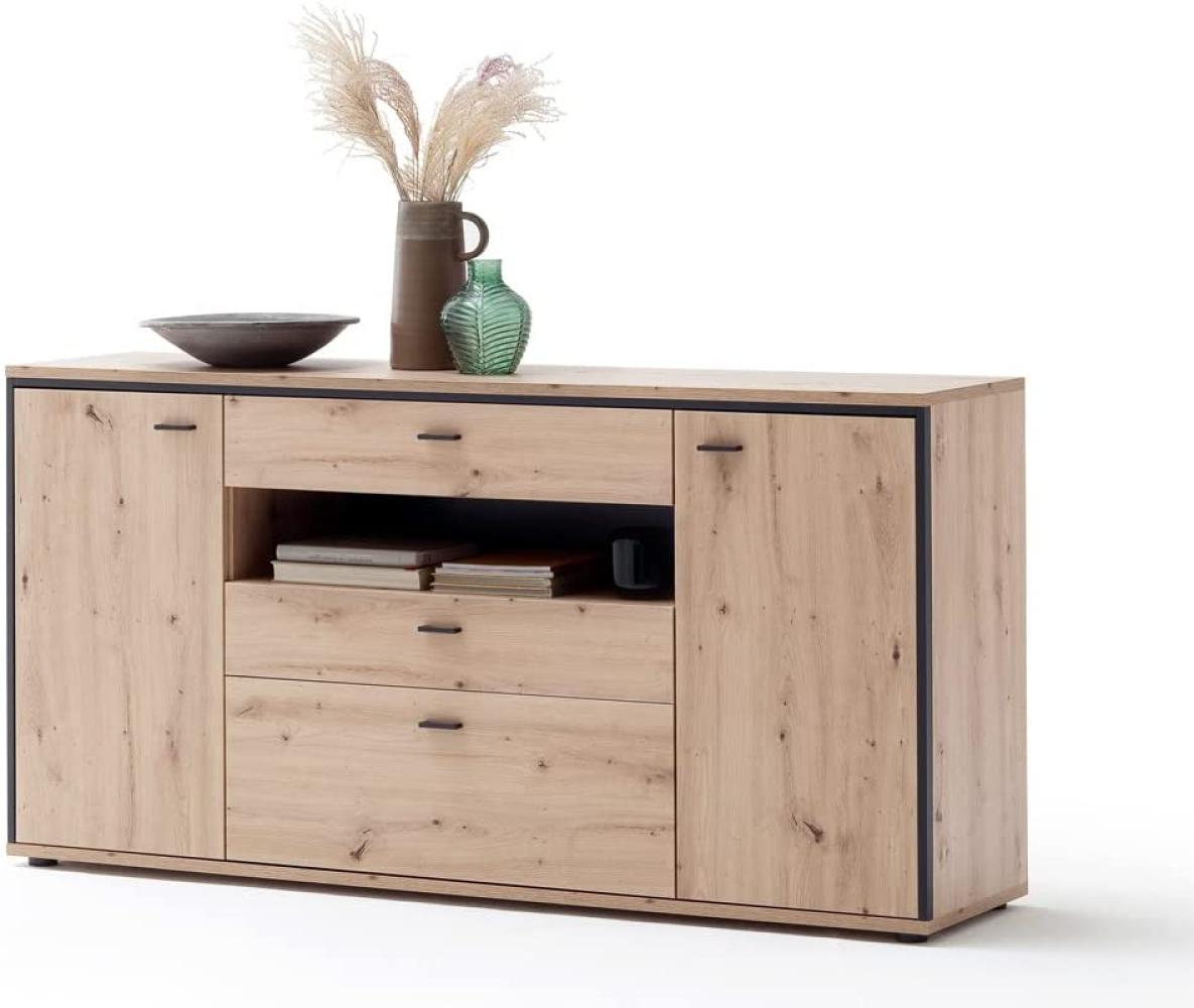 Sideboard Mendoza 1 Balkeneiche 183 x 92 x 45 Kommode Wohnzimmer Bild 1