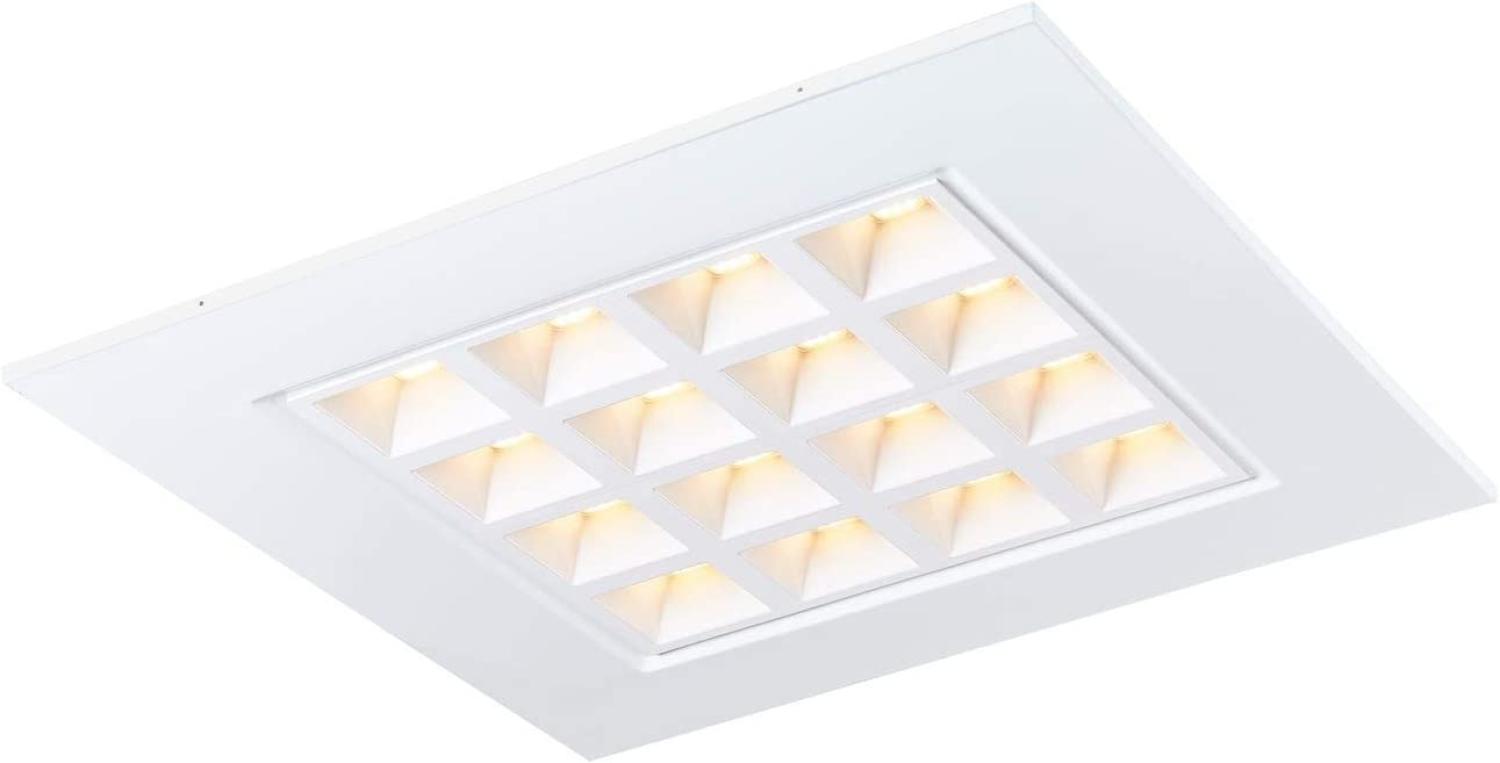 SLV 1003078 PAVONO 620x620 Indoor LED Deckeneinbauleuchte weiß 3000K UGR19 Bild 1