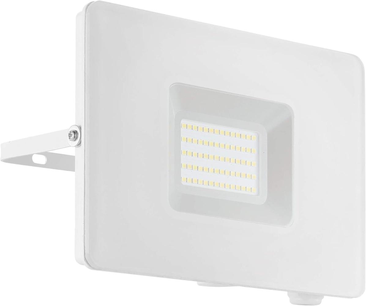 Eglo 33155 LED Outdoor Wandleuchte FAEDO 3 weiß klar L:20,5cm H:14,5cm T:3cm IP65 Bild 1