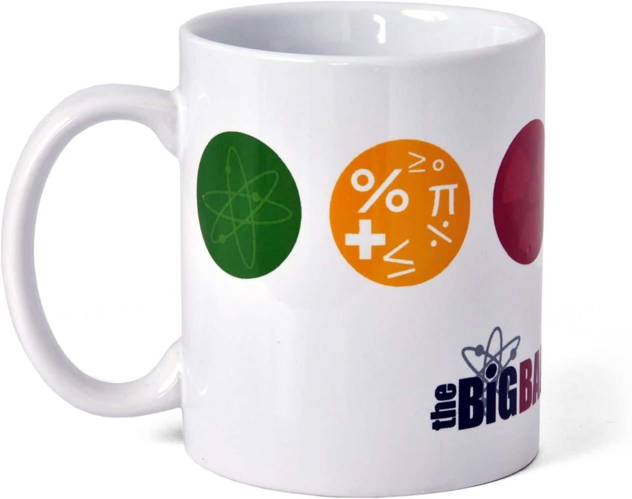 empireposter Big Bang Theory, The Symbols Größe (cm), ca. Ø8,5 H9,5cm Lizenz Tasse, NEU Beschreibung: Keramik Tasse Bild 1