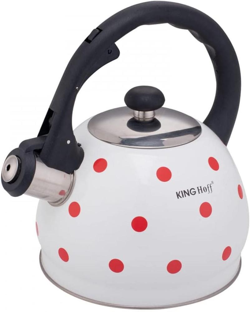 Kinghoff Kinghoff Polka-Dot emaillierter Wasserkocher 2,0l KH1736 Bild 1