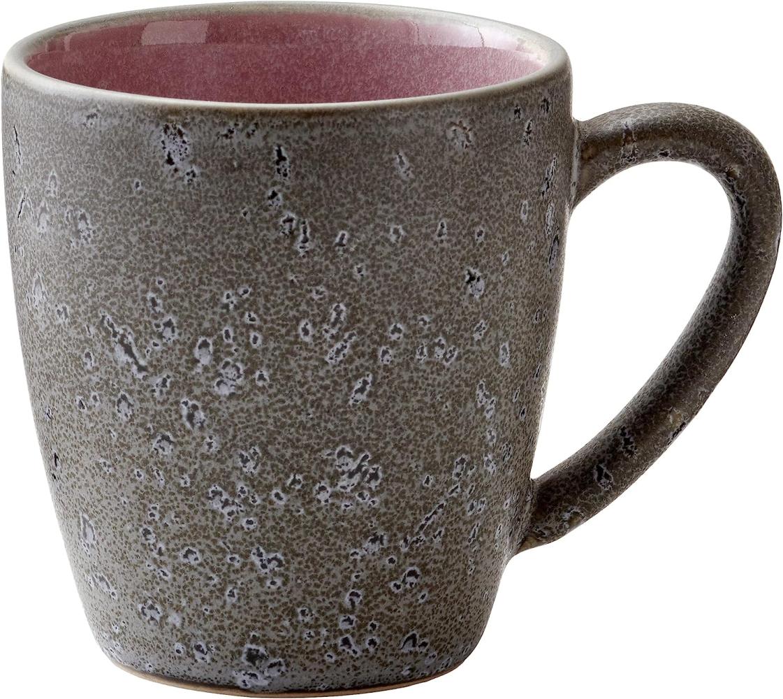 Bitz Becher mit Henkel klein grey / light pink 0,19 l Bild 1