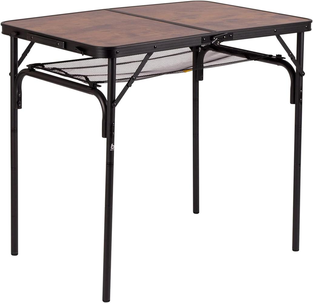 Bo-Camp Decatur Campingtisch 90x60 cm Holzoptik Bild 1