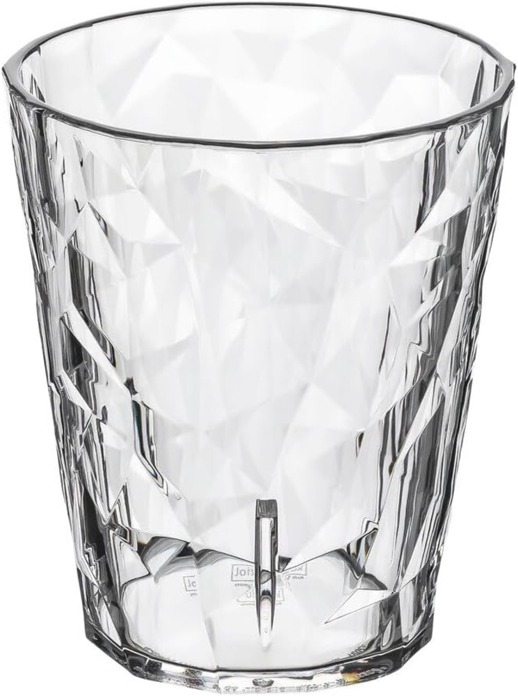 Koziol Becher Club S 2. 0, Trinkglas, Kunststoff, Crystal Clear, 250 ml, 3576535 Bild 1