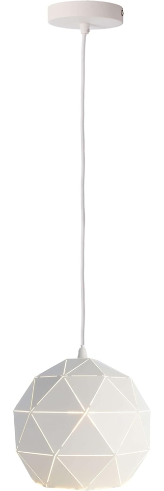 Deko-Light Asterope 250 Pendelleuchte, rund, 60W, E27 weiß-matt (342129) Bild 1