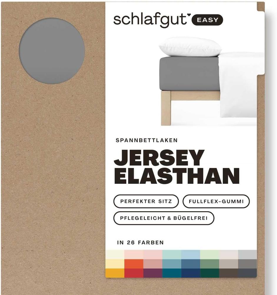 Schlafgut Spannbettlaken EASY Jersey Elasthan, Jersey, Gummizug: rundum, (1 Stück), MADE IN GREEN by OEKO-TEX® Bild 1