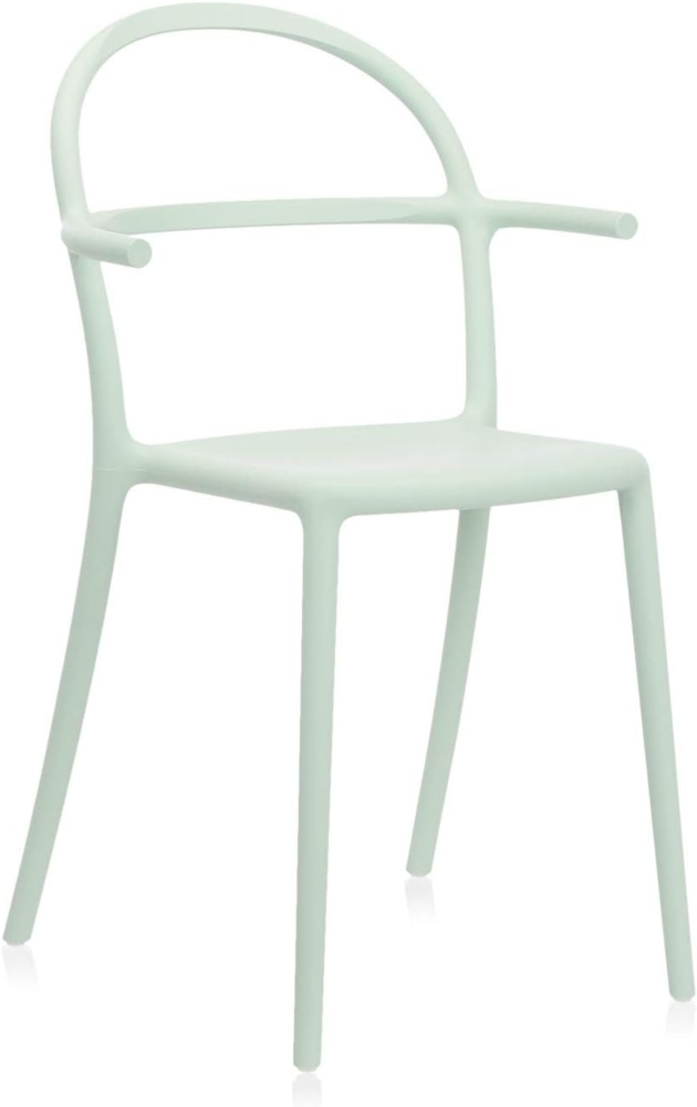 Kartell Generic C Armlehnstuhl, Plastik, Grün, 52 x 83.5 x 51 cm Bild 1