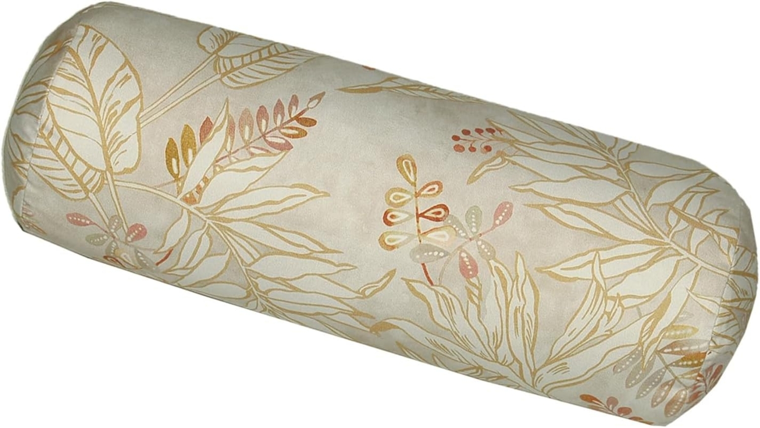 beties Nackenrollenbezug Atelier, (1 Stück), Blattgold ca. 15x40 cm 100% Baumwolle luxeriöse Blätter Bild 1