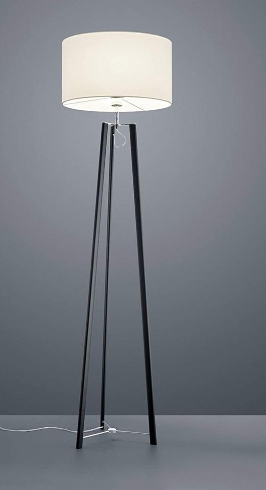 helestra CERTO Stehleuchte schwarz eloxiert - chrom / weiß #17/1849.34/9290 Bild 1