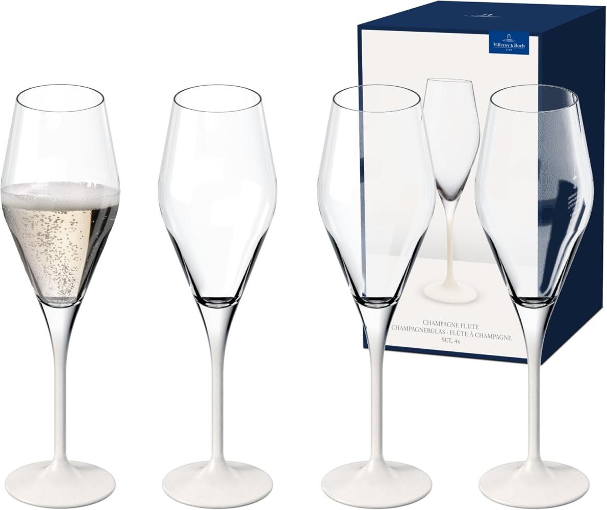 Villeroy & Boch Manufacture Rock Blanc Champagnerkelch 260 ml 4er Set Bild 1