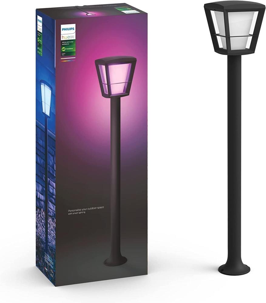 Philips Hue Outdoor Econic Hohe Sockelleuchte Bild 1