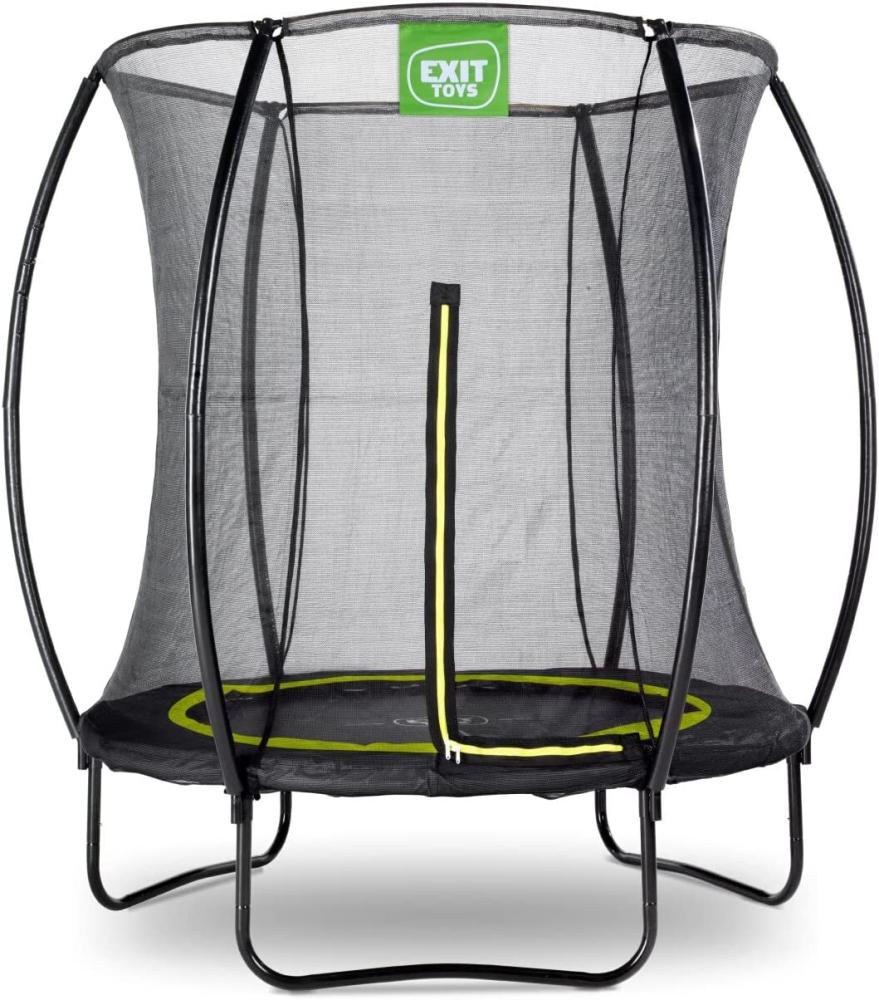 EXIT Trampolin Silhouette 183 cm schwarz + Netz Bild 1