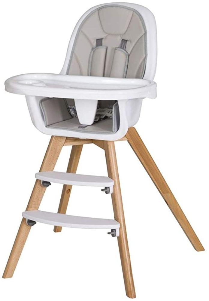 Schardt Hochstuhl Holly mit Sitzkissen grau Bild 1