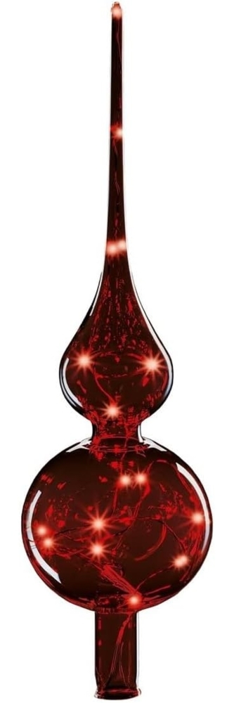 Krinner Lumix Tree Topper Christbaumspitze Rot Bild 1