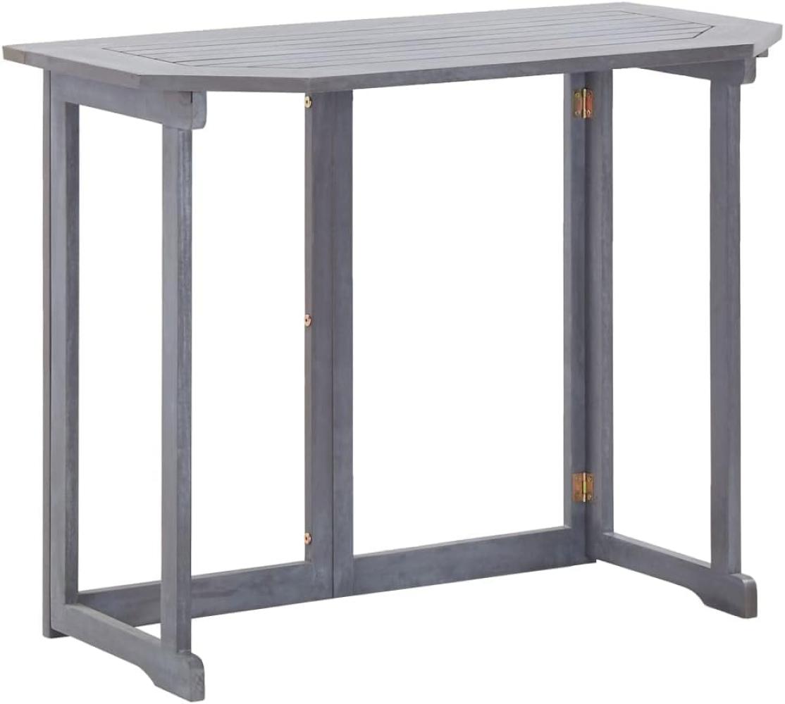 vidaXL Balkontisch Klappbar 90x50x74 cm Massivholz Akazie 46326 Bild 1