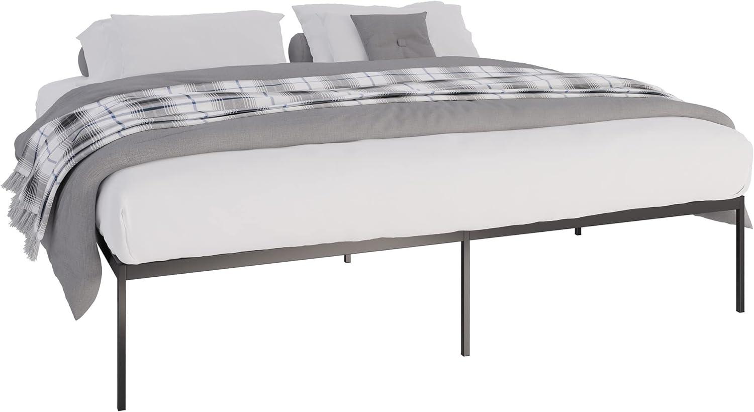 Metallbett Fargo 200x200x42 cm schwarz Bild 1