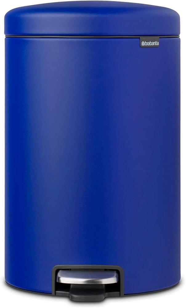 Brabantia 'NewIcon' Treteimer, Mineral Powerful Blue, 20 Liter Bild 1