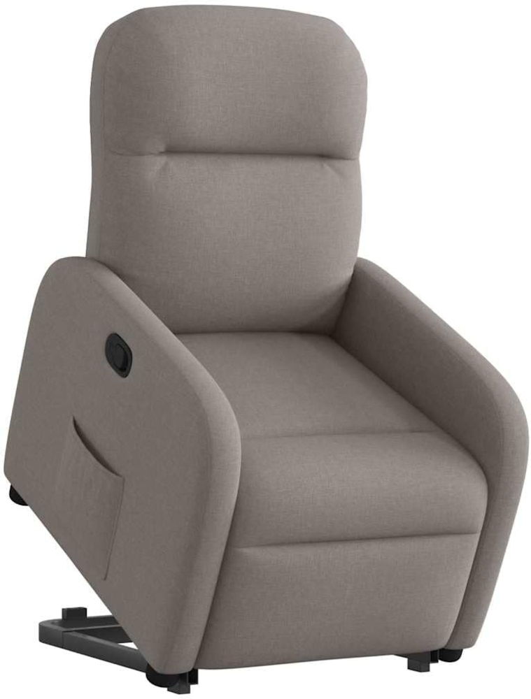 Relaxsessel mit Aufstehhilfe Taupe Stoff 3302979 Bild 1