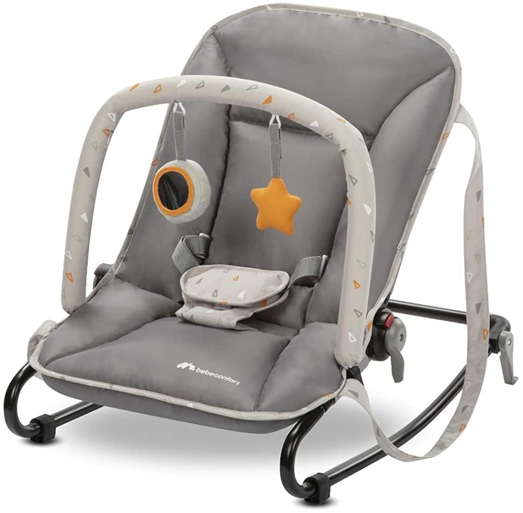 Bebeconfort Starlight Babywippe, Babywippe, Babywippe von Geburt an, von Geburt bis ca. 9 Monate (Warm Grey) Bild 1