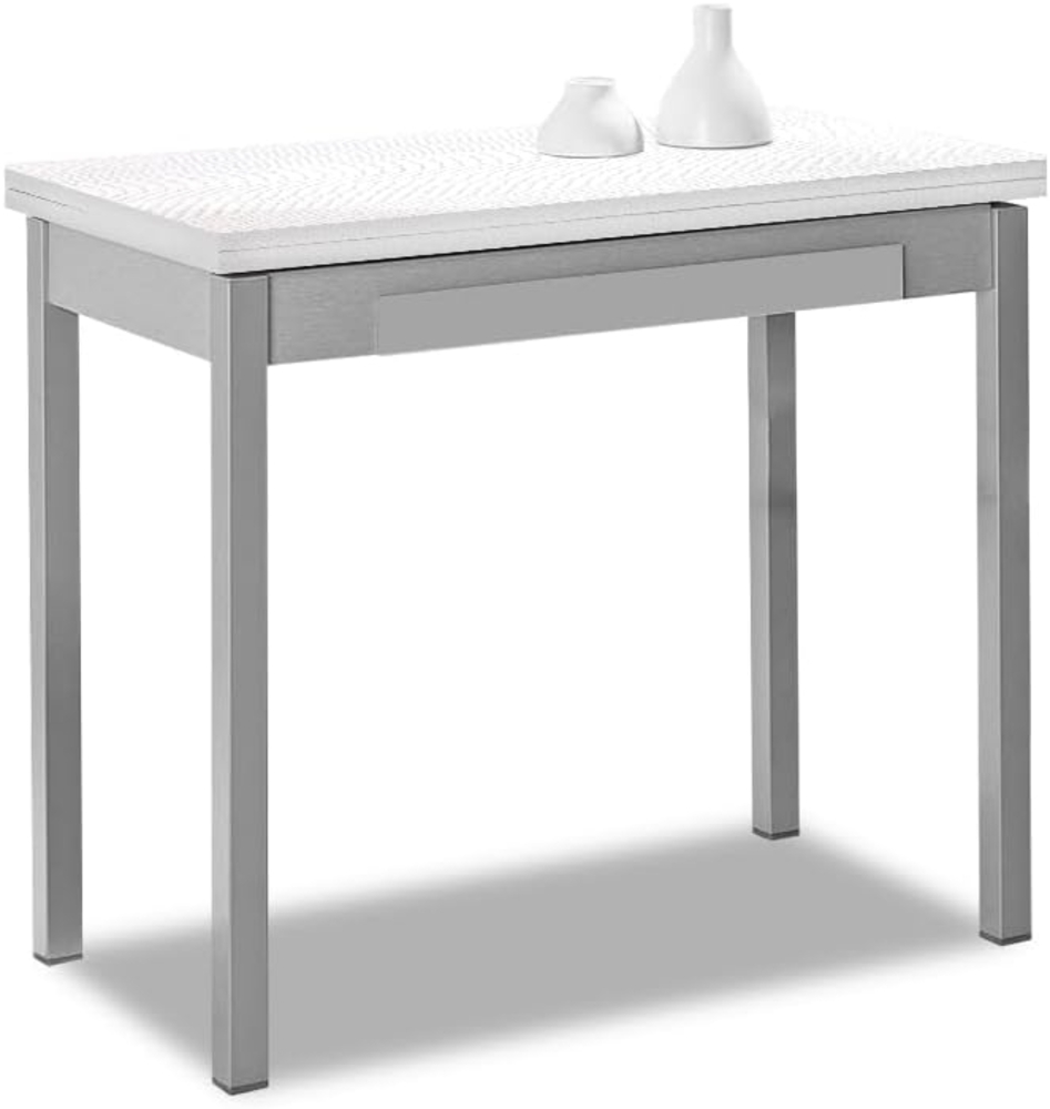 ASTIMESA Buchart: Küchentisch, Metall, Kerino, 90x50 cm Bild 1