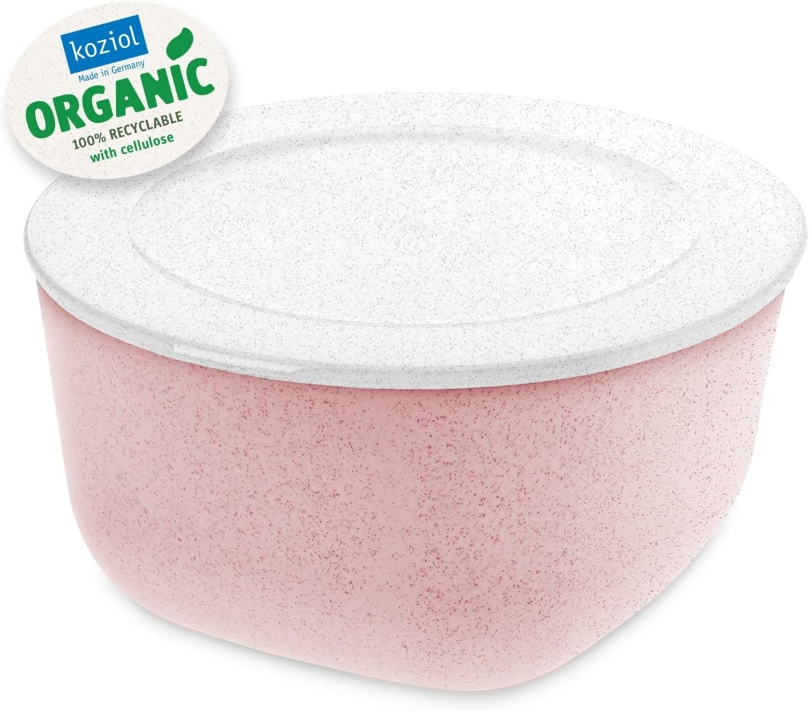 Koziol Box mit Deckel Connect L, Frischhaltedose, Dose, Aufbewahrung, Thermoplastischer Kunststoff, Organic Pink/Organic White, 2 L, 3871295 Bild 1