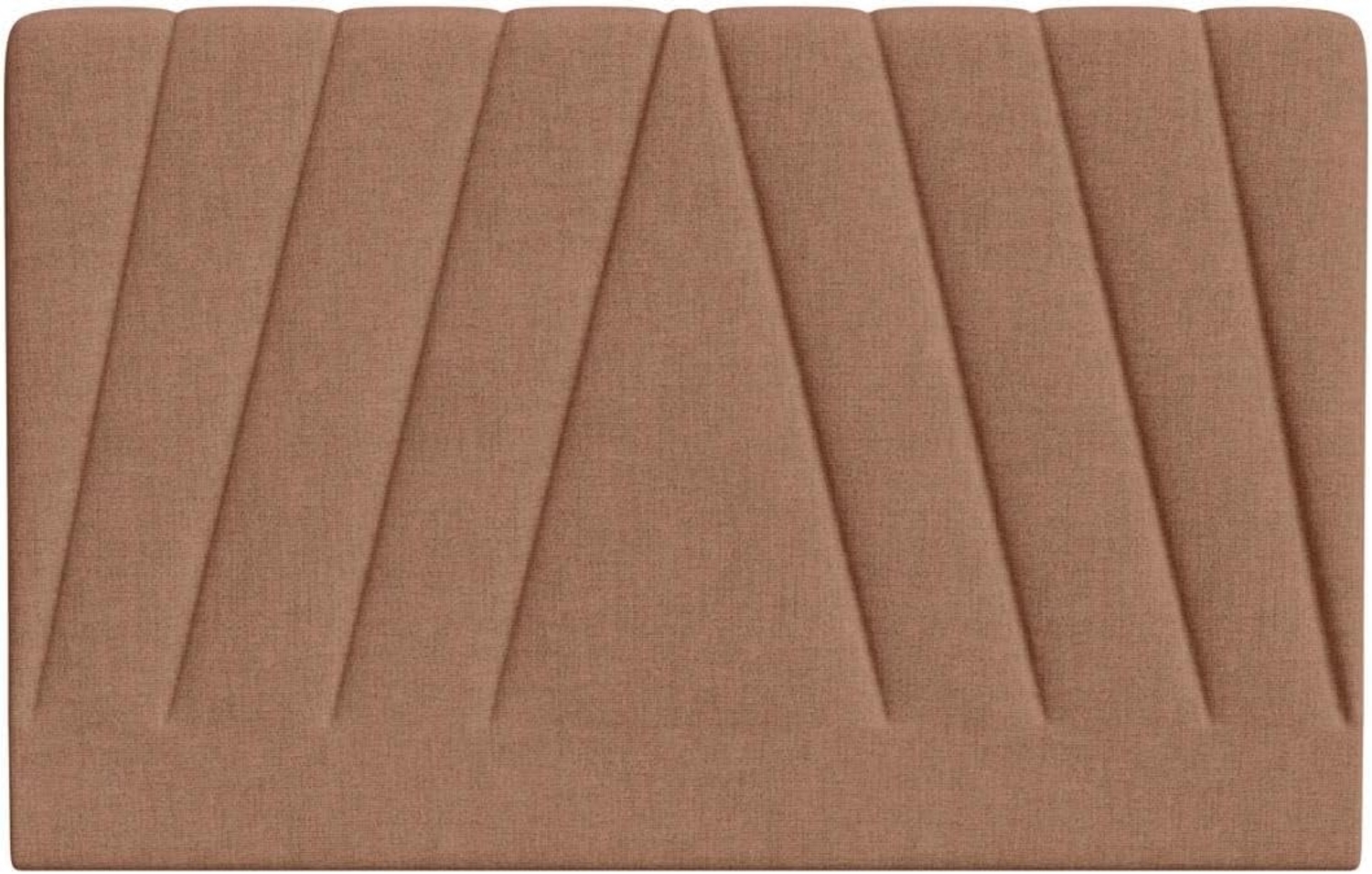 Vente-unique - Bett-Kopfteil 190 cm - Stoff - Terracotta - LIDAMA von Pascal Morabito Bild 1
