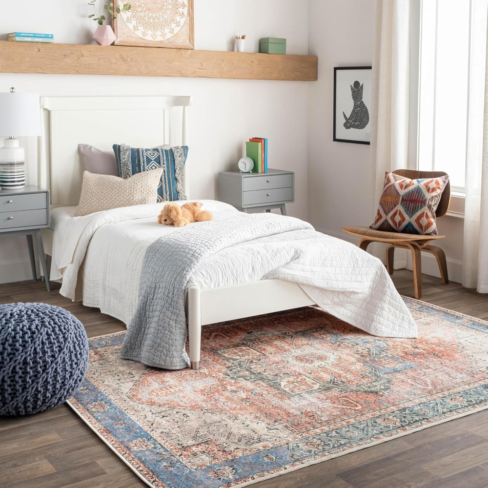 Surya LANA Teppich Rost 160 cm 220 cm 160x220 cm Bild 1