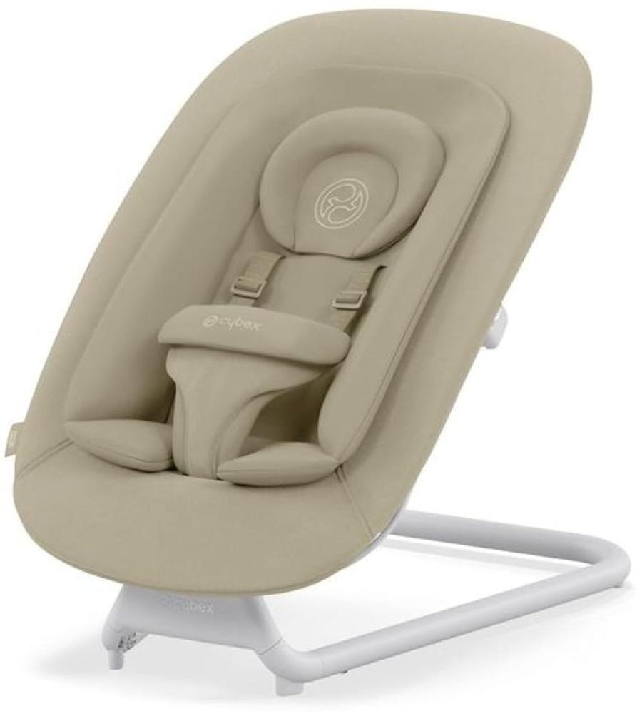 Cybex Lemo Bouncer Wiege und Neugeborenensitz für Lemo Hochstuhl Sand White Bild 1