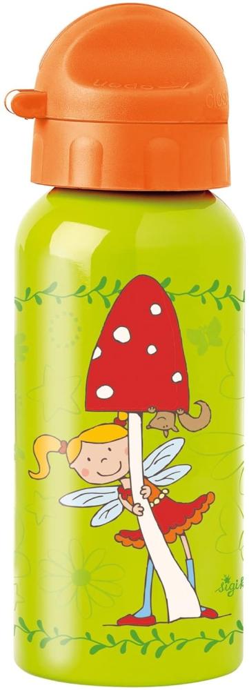 Sigikid Kinder Edelstahl-Trinkflasche 400 ml Florentine - A Bild 1