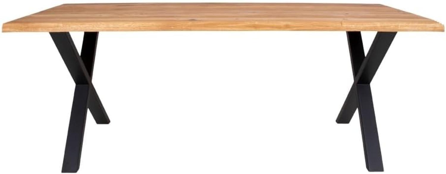 Esstisch >Toulon< in Braun. Eiche geölt aus Eiche massiv - 200x75x95cm (BxHxT) Bild 1