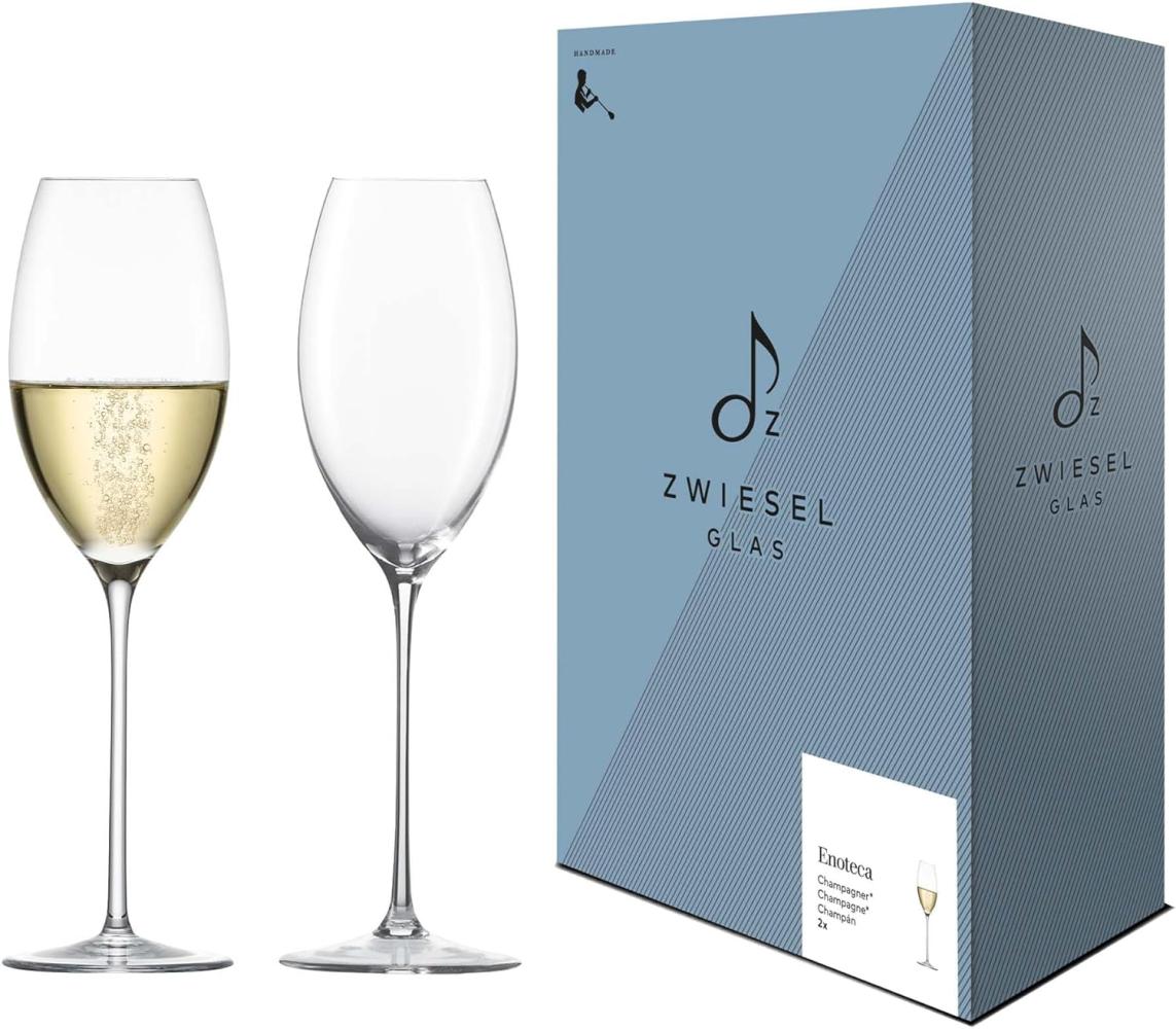 Zwiesel Glas 2 Stück Champagnerglas Enoteca handgefertigt· spülmaschinenfest· Handwäsche 122195 Bild 1