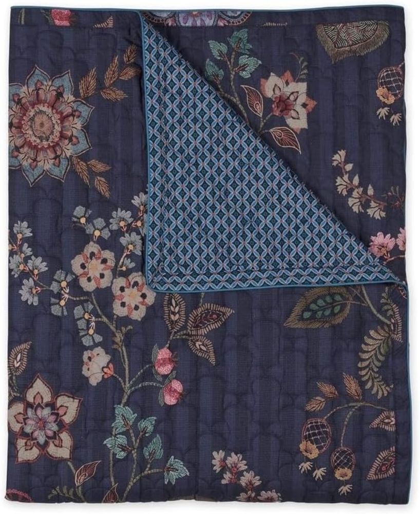 PiP Studio Tagesdecke Buenas Noches Dark Blue 180 x 260 cm Bild 1