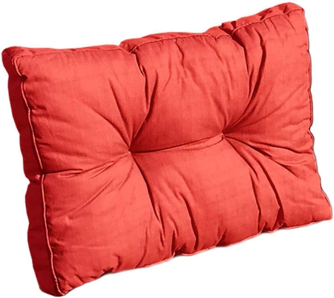 PREMIUM Palettenpolster, Auflage, Palettenkissen, verschiedene Formen und Farben rot, Rückenkissen Bild 1